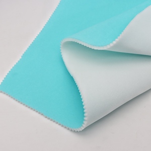 Bán buôn tùy chỉnh thực hiện Polyester nhung bọt vải được sử dụng cho thông gió mũ/gãy xương y tế Brace vải/thể thao Miếng đệm đầu gối - Product Image 3