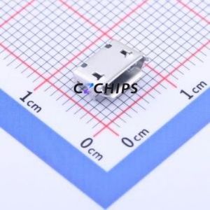 MC-607-AJT USB Connector SMD Connector ( Connector Type: Micro-B )( Gender: Female )( Mounting Type: Horizontal Mount ) - Product Image 1