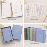 FSC-Zertifiziertes Gebetstagebuch mit Eigenem Logo Spiralbindung Hardcover Bibelvers Christliches Studien-Notizbuch mit Stift Personalisiertes Geschenk