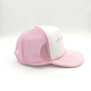 หมวกแก๊ปทรงทรัคเกอร์ 5 ชิ้น แฟชั่นฤดูร้อน คุณภาพสูง สำหรับทุกเพศ  ผ้าเดนิม พิมพ์ลายโลโก้ด้วยเทคนิคซับลิเมชั่น  ตกแต่งด้วยผ้าตาข่ายปักลาย - Product Image 6