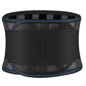 AULEX Sports Waist Support Belt Breathable Compression Wrap Around Universal Fitness All Seasons - Product Image 1