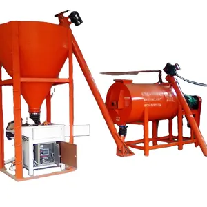 Máquinas mezcladoras de mortero seco, suministro de línea de mezcla de mortero simple y seco