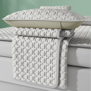 Moderne Simple Soild Couleur <span class=keywords><strong>Classe</strong></span> a Absorbant L'humidité Respirant Doux Antibactérien Épaissi 12mm Latex Refroidissement Drap Tapis - Product Image 6