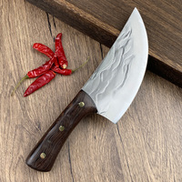 Couteau de boucher couperet forgé en bois massif de Style chinois pour poulet cochon boeuf mouton pour cuisine et couteau à poisson à viande en plein air