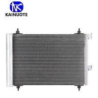 Kondensor AC KNT untuk Peugeot 206 1.1L 1.4L 1.6L 2.0L 1998-2012  6455.W6 6455.X9 6455.W7 6455W6 6455X9 6455W7 9651867080
