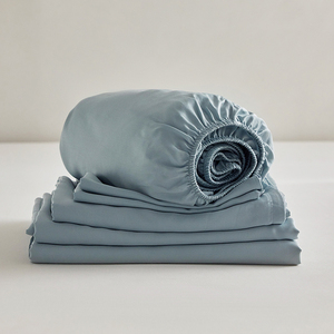 All'ingrosso Eco Friendly Cool Touch doppie federe lenzuolo con angoli copripiumino lenzuola Lyocell organiche - Product Image 3