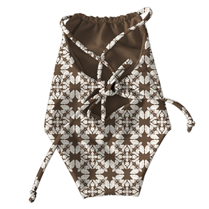 Nuovi Arrivi Estivi: Costume da Bagno Reversibile per Bambine con Stampa Hawaiana, Bikini per Bambini - Product Image 3