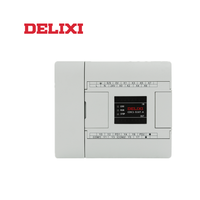 PLC DELIXI Serie AC 220V, 16 Puntos de E/S, Fácil de Instalar, Software y Programación Sencillos