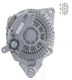 Alternateur d'expédition mondiale 12V 150A 7S alternateur de voiture 11544 23100-1LA1A A2TX1491 pour <span class=keywords><strong>Nissan</strong></span> NV3500 Armada 5.6L - Product Image 3