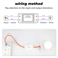 Interrupteur intelligent WiFi Tuya, application Smart Life, contrôleur de relais vocal, module de minuterie, Google Home Alexa, mural, 110V 220V 10A