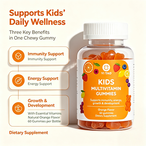 ODM Children Multivitamin <b>Gummies</b> with Orange Flavor Daily Growth Energy Immune Support Private Label Supplement 60 - Product Image 4