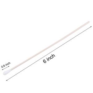 Bastoncillos de algodón de 6 pulgadas con mangos de madera, aplicador con punta de algodón para limpieza electrónica de <span class=keywords><strong>heridas</strong></span> y eliminación de residuos de maquillaje - Product Image 6