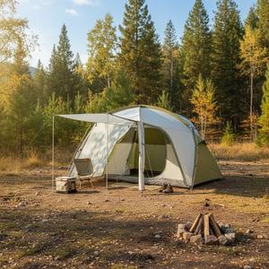 <span class=keywords><strong>Tente</strong></span> de camping portable imperméable quatre saisons avec une chambre pour le cyclisme et la <span class=keywords><strong>moto</strong></span>, installation automatique rapide, abri extérieur - Product Image 4