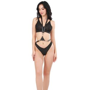 BDSM produits pour adultes sous-vêtements Sexy SM <span class=keywords><strong>Bondage</strong></span> uniforme flirtant vêtements Sexy creux sein tentation ceinture <span class=keywords><strong>Bondage</strong></span> - Product Image 3