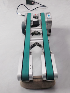 Aanpasbare kleine transportband assemblagelijn dubbele rij naast elkaar synchrone riem aluminium profielen transportband breed - Product Image 5