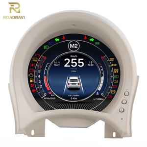 Affichage numérique LCD RoadNavi pour <span class=keywords><strong>Fiat</strong></span> 500 2007-2024, tableau de bord, compteur de vitesse - Product Image 1