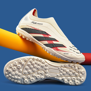 Botas <span class=keywords><strong>de</strong></span> fútbol con microtacos <span class=keywords><strong>de</strong></span> cuello bajo <span class=keywords><strong>de</strong></span> Factory <span class=keywords><strong>Outlet</strong></span>, personalizables con marca, opciones <span class=keywords><strong>de</strong></span> tamaño/color completas, malla transpirable para todo el año TF - Product Image 6