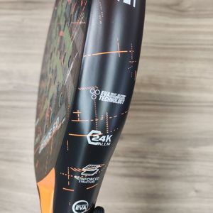 Raqueta de Pádel Profesional de Fibra de Carbono 3D para <span class=keywords><strong>Tenis</strong></span> de Playa con Agarre de Titanio y Núcleo de Espuma EVA Raqueta de <span class=keywords><strong>Tenis</strong></span> Prémium - Product Image 3