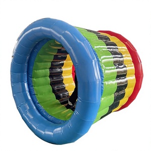 Cilindro Inflable de PVC para Agua, Túnel Flotante Hermético, Equipo de Parque Acuático Comercial para Exteriores, Juguete - Product Image 4