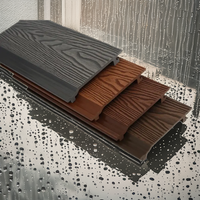 Panel de Pared WPC Moderno Antiestático e Impermeable, Tablero de Decoración Exterior con Diseño de Madera 3D, 148x21mm, con Garantía de 5+ Años