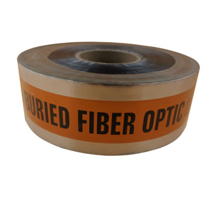 Cinta de Advertencia Detectable de 50 mm x 500 m, Cinta de Precaución de Aluminio para Cables Eléctricos Enterrados - Product Image 1