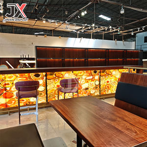 أثاث بار بإضاءة ليد قابل للتخصيص لطاولة المطاعم ورفوف مراكز التسوق معارض متاجر البيع بالتجزئة - Product Image 5