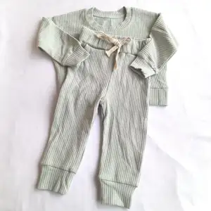 Zomer Groothandel Baby Pyjama Set Kids Kleding Baby Trui Jongens Kleding Set