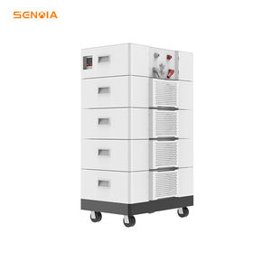 Sistem Penyimpanan Energi Baterai LiFePO4 Tegangan Tinggi 100Ah 4.8 hingga 38.4kWh dengan Layar LCD untuk Tenaga Surya Rumah Tangga & Kehidupan Off Grid - Product Image 3