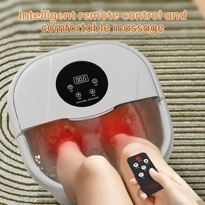 Dispositivo de bañera de agua para pies más vendido, calentador de pies eléctrico, Shiatsu, masajeador de pies plegable, máquina de rodillos - Product Image 6