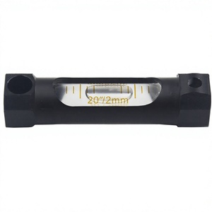Mini Nivel de Burbuja Metálico de 60mm 20''/2mm, Grado Industrial, Óxido Negro, Visión de Doble Cara - Product Image 4