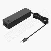 Adaptateur secteur USB C 100W GaN universel, chargeur rapide pour ordinateur portable et ordinateur de bureau, compatible avec plusieurs appareils