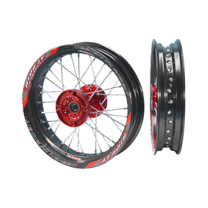 Pièces de moto tout-terrain, jante en alliage avec <span class=keywords><strong>moyeu</strong></span> en alliage 2,5/3,0-14 pouces pour pièces de roue de moto, jante arrière en aluminium 14 pouces 15 mm - Product Image 4