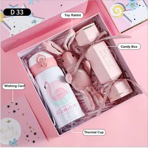 New Arrival Beautiful Wedding Gift Water Bottle With Towel Valentine's Gift Sets For Women Most Popular Products For 2023 Gifts