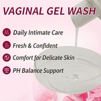 XINHEYU Gel Lavant Moussant 100% Naturel pour Hygiène Intime Féminine Yoni, à l'Aloe Vera, Éclaircissant, Équilibrant le pH, Nettoyant Vaginal Hydratant
