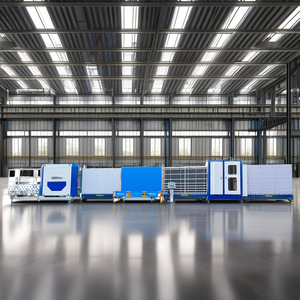 Ligne de production de verre isolant YBKE 16,8 m Automatique 380V 28 kW Capacité 500 Épaisseur 3-12 mm Shandong Chine - Product Image 2
