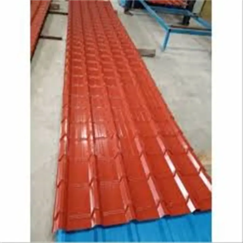 Factory Supply Quality PPGI Prefab House Ral Galvanized Coated Corrugated Sheet