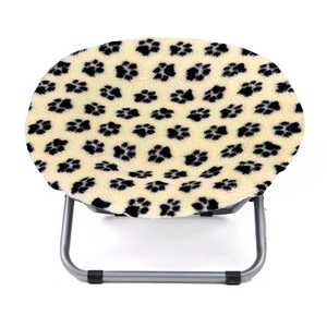 Faltbares Woll-Haustierbett Höhlenstuhl Tragbares Wasserdichtes Rundes Erhöhtes Bett für Katzen und Hunde für Alle Jahreszeiten - Product Image 2