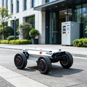 Châssis de robot mobile à roues haute vitesse <span class=keywords><strong>WD</strong></span> OEM pour inspection extérieure, plateforme de recherche en conduite autonome, interface ouverte, personnalisable - Product Image 3