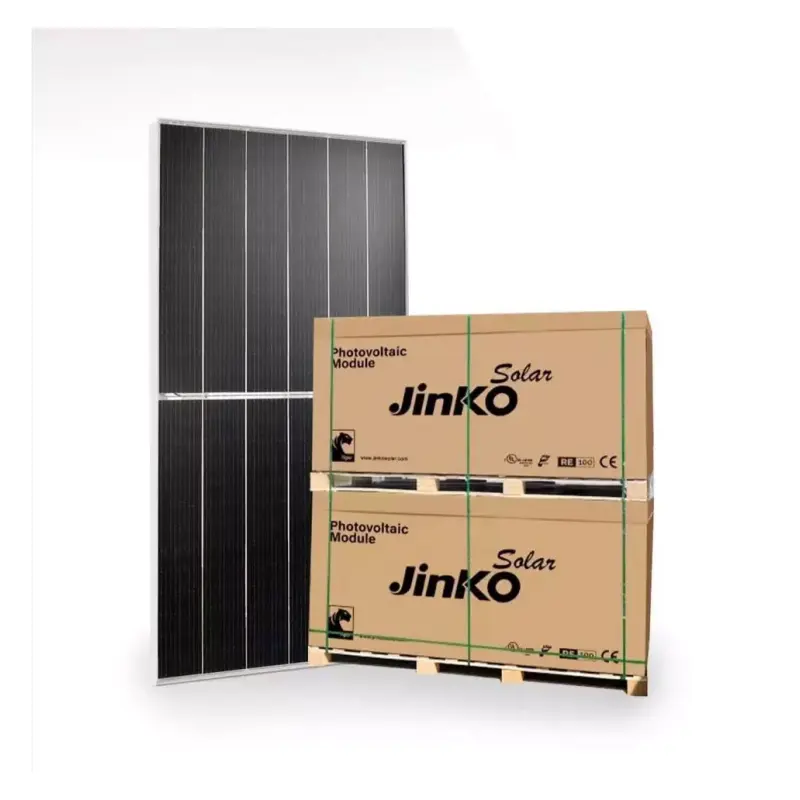 Venta caliente Jinko Tiger Pro 72HC Bifacial 540W Panel solar fotovoltaico de media celda