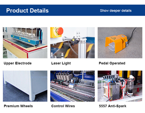 Máy hàn tần số cao cho cửa sổ PVC & Rèm & bạt & PVC - Product Image 4