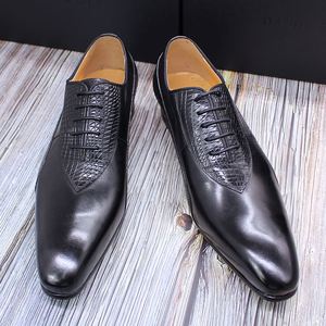 Chaussures habillées en cuir Oxford italien pour hommes, qualité supérieure, à lacets, vente en gros, personnalisables pour mariages et fêtes – Offre spéciale - Product Image 5