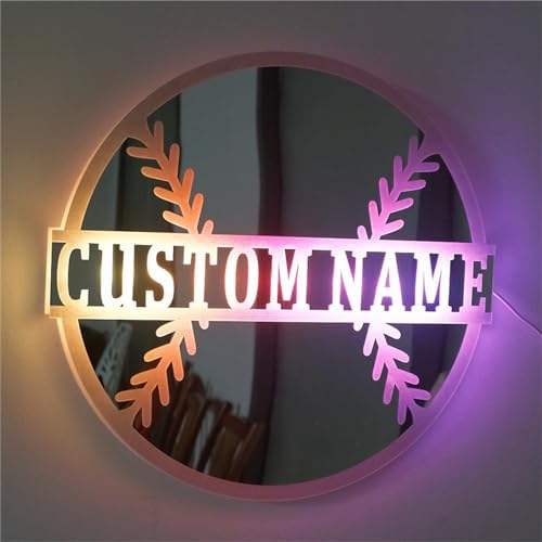 Baseball Wall Mirror - 1