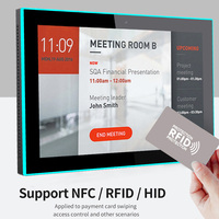 Affichage numérique LED avec éclairage d'ambiance, RK3568 2GB+32GB, écran HD IPS, WiFi, Bluetooth, affichage d'informations et publicité, signalisation numérique 10,1 pouces