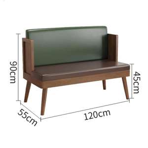 Juego <span class=keywords><strong>de</strong></span> mesa y silla <span class=keywords><strong>de</strong></span> madera maciza retro personalizable <span class=keywords><strong>para</strong></span> restaurantes <span class=keywords><strong>de</strong></span> comida rápida <span class=keywords><strong>para</strong></span> aperitivos, café, té, hamburguesas - Product Image 5