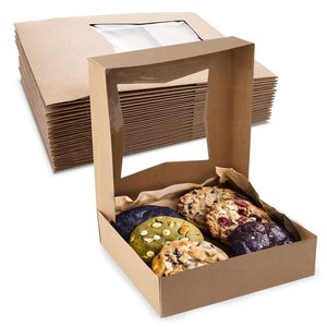 Emballage en papier personnalisé pour pâtisserie, avec impression couleur, design gratuit, pour donuts, <span class=keywords><strong>macarons</strong></span>, gâteaux, rubans <span class=keywords><strong>d</strong></span>écoratifs, pour emporter - Product Image 2