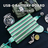 Kit Papan PCB PCBA Terminal Sekrup Prototipe Dua Sisi BARU Kustom FR-4 1oz Tembaga Hotswap Desain Keyboard Split 60% 65%