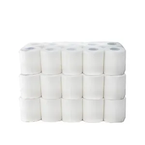 Wholesale Custom Papier Hygienique Virgin Wood Pulp 5-ply Toilet Paper For Africa Toilet Paper 2 Ply 100 Sheets