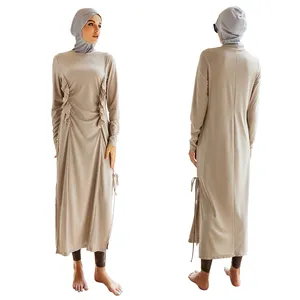 Wholesale Islamic Muslim Burkini Customized Burqini Swimwear Women Frills Hijab Swimsuits For Muslim Woman