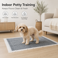 Almohadillas de carbón de bambú al por mayor para perros, súper absorbentes, de secado rápido, resistentes a fugas, alfombrillas para orina de cachorros, OEM ODM