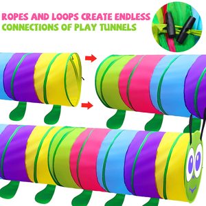 Túnel de Juego para Niños al por Mayor, Túnel Plegable Colorido para Bebés, Juguetes Plegables para que los Niños se Gateen - Product Image 5